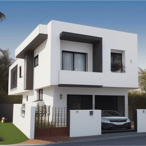 AI generated: Uma casa totalmente automatizada