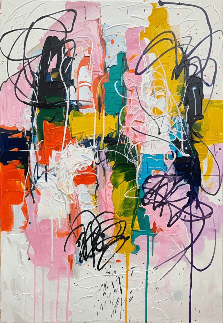 Abstract painting - Image 1
