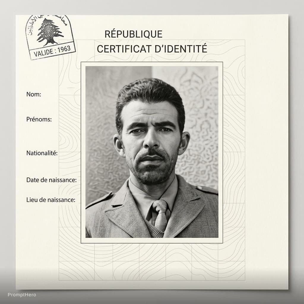 AI generated: لدي صورة لشخص اريد اعادة احيائها كما كانت اول مرة دون تغير اي شئ في شكل الشخص التغير او التحسين يكون...