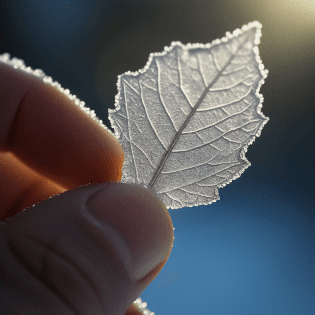 AI generated: Enter the realm of intricate details and delicate beauty with this extreme close-up microphotography...