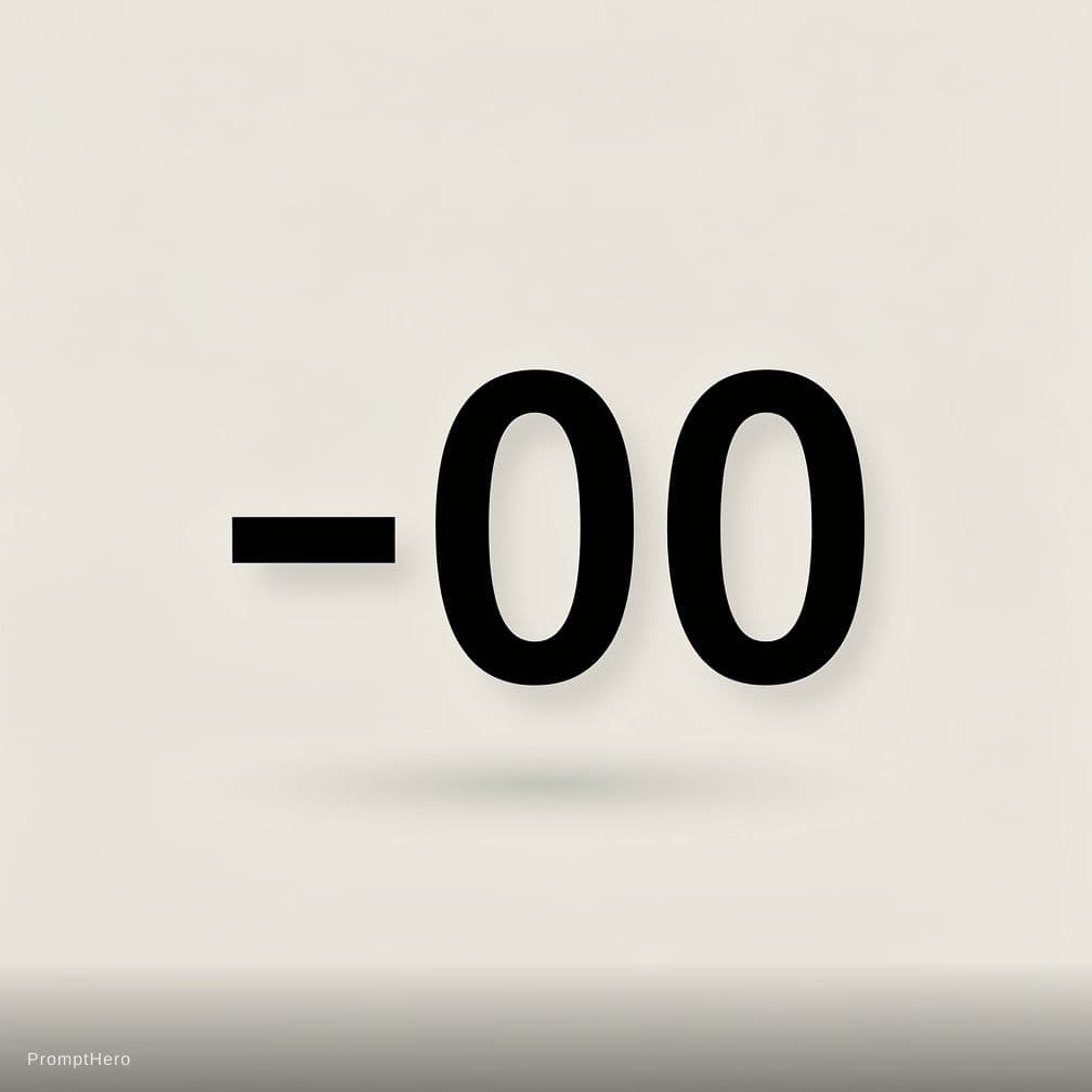 AI generated: -0-