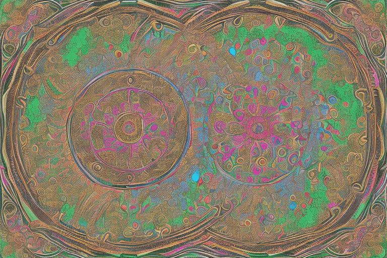 AI generated: traditional haweli in India digital art