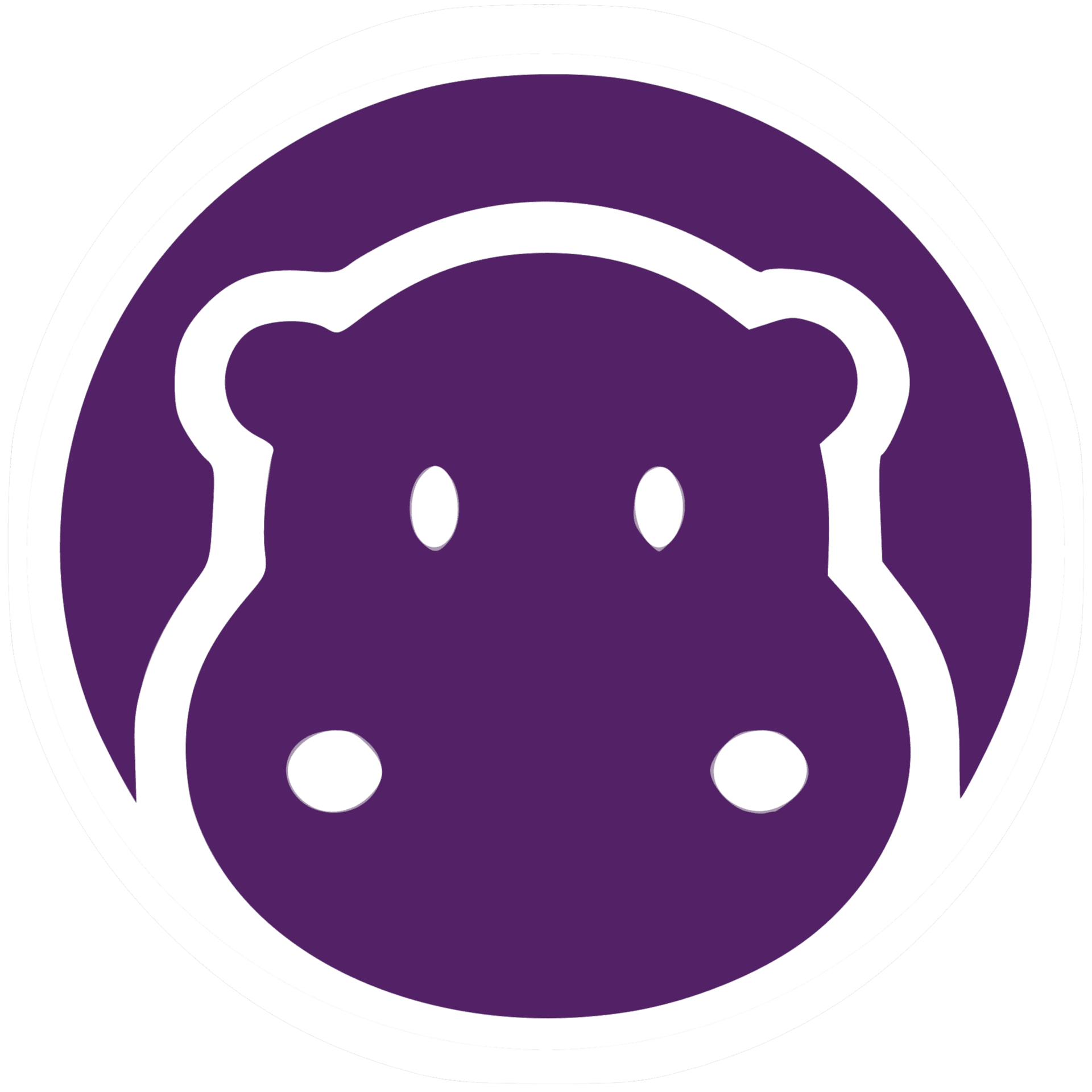 AI generated: a stronaut hippopotamo qr