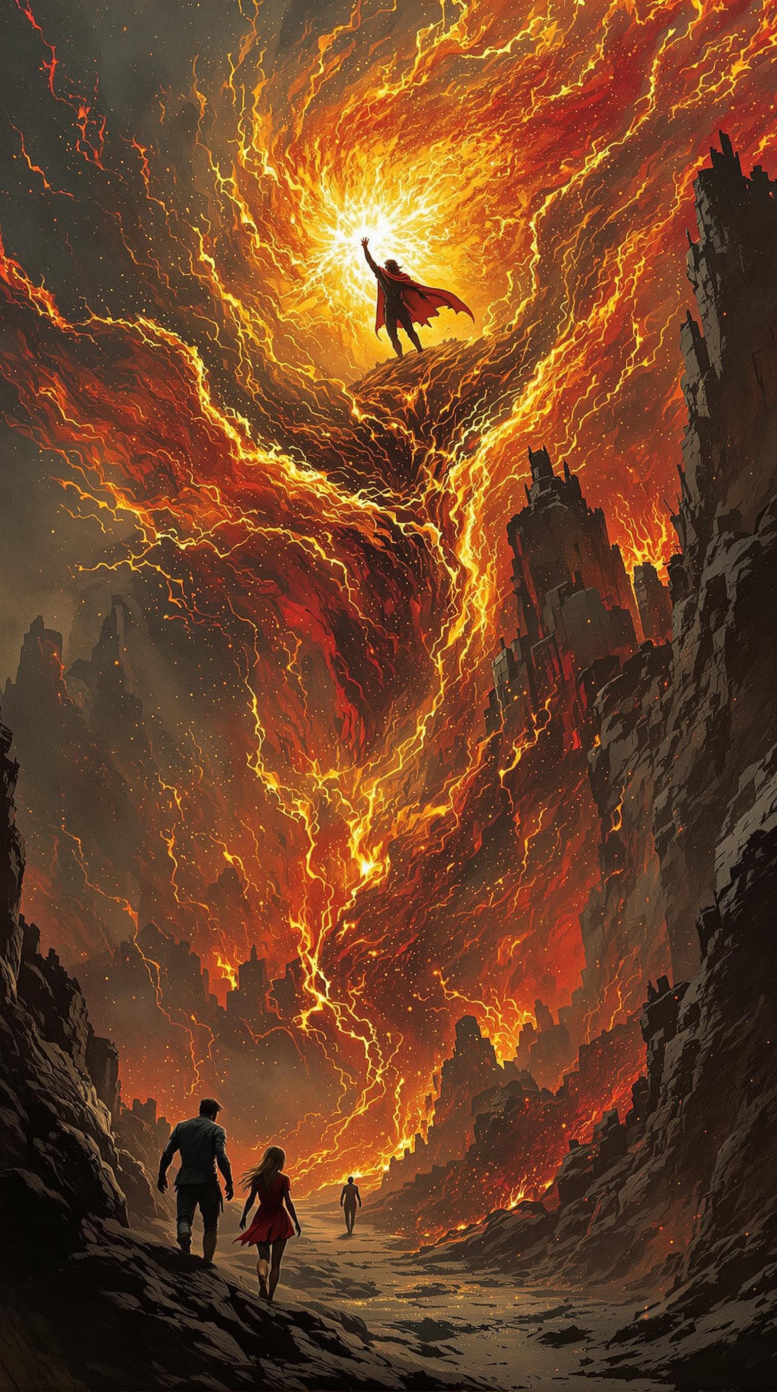 AI generated: Dante's inferno