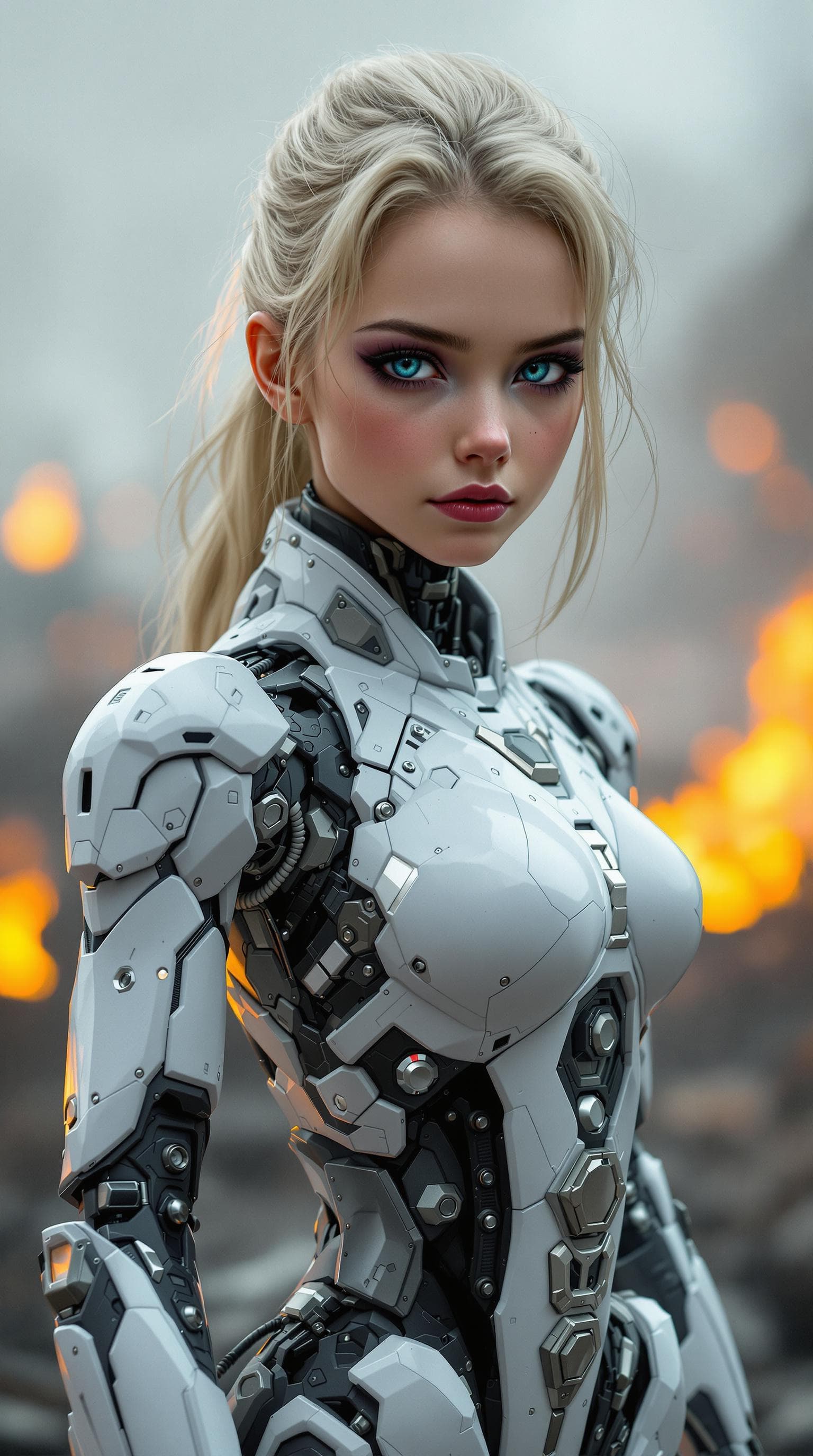 AI generated: a professional photo of a exceptionally of the most beautiful girl in the world, (age11) Jamie (futu...