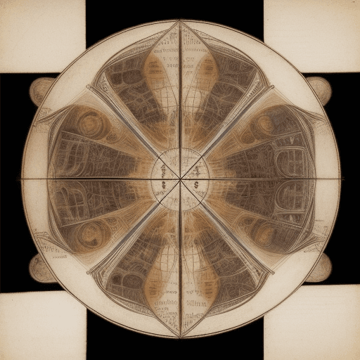 AI generated: Please express the future world drawn by Leonardo da Vinci.