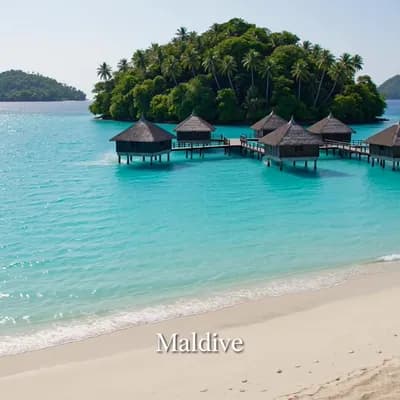 AI generated video: Maldive e Giappone 