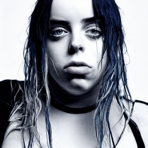 AI generated: Billie eilish naked