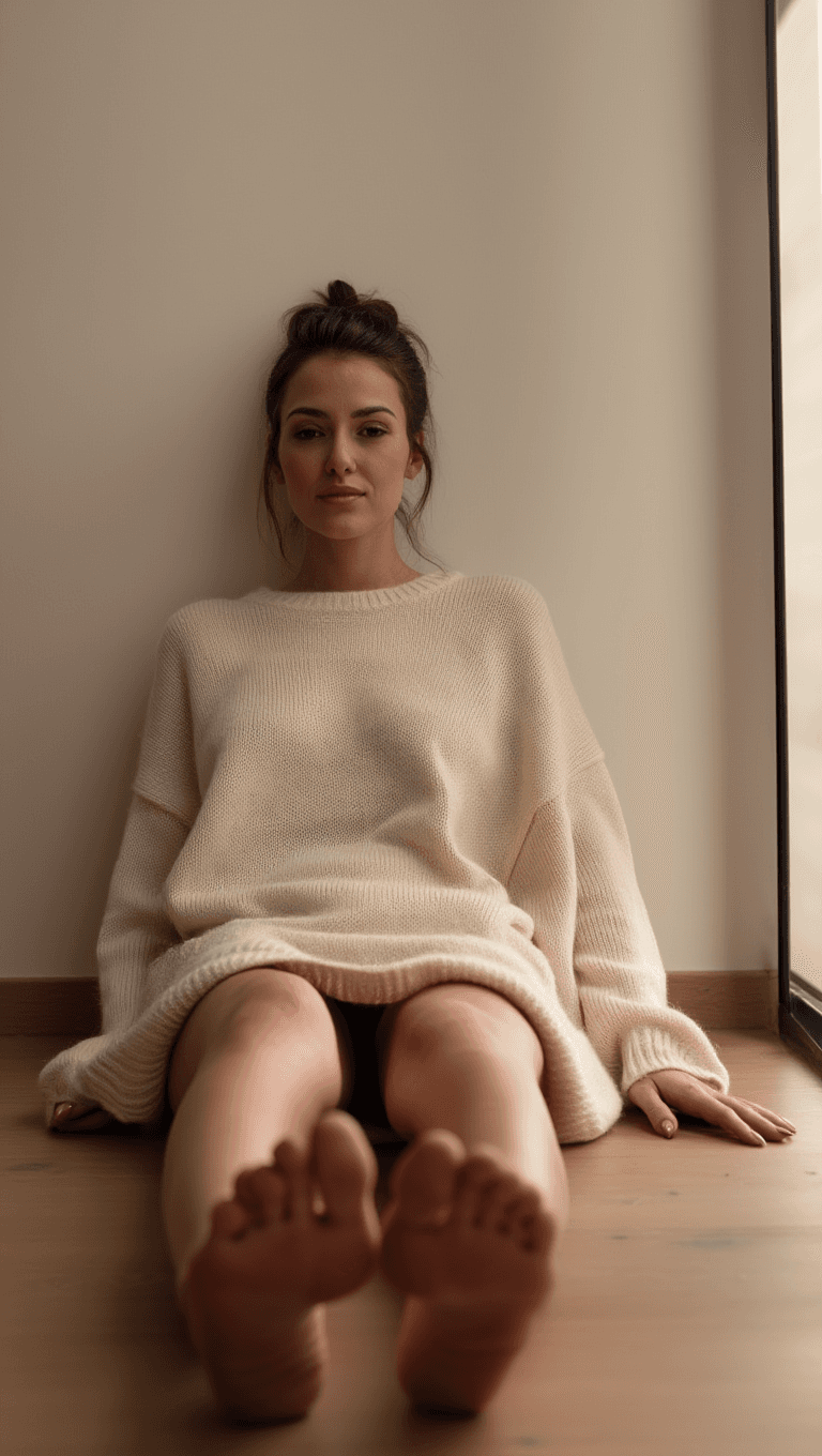 AI generated: sit with your feet towards the chamber