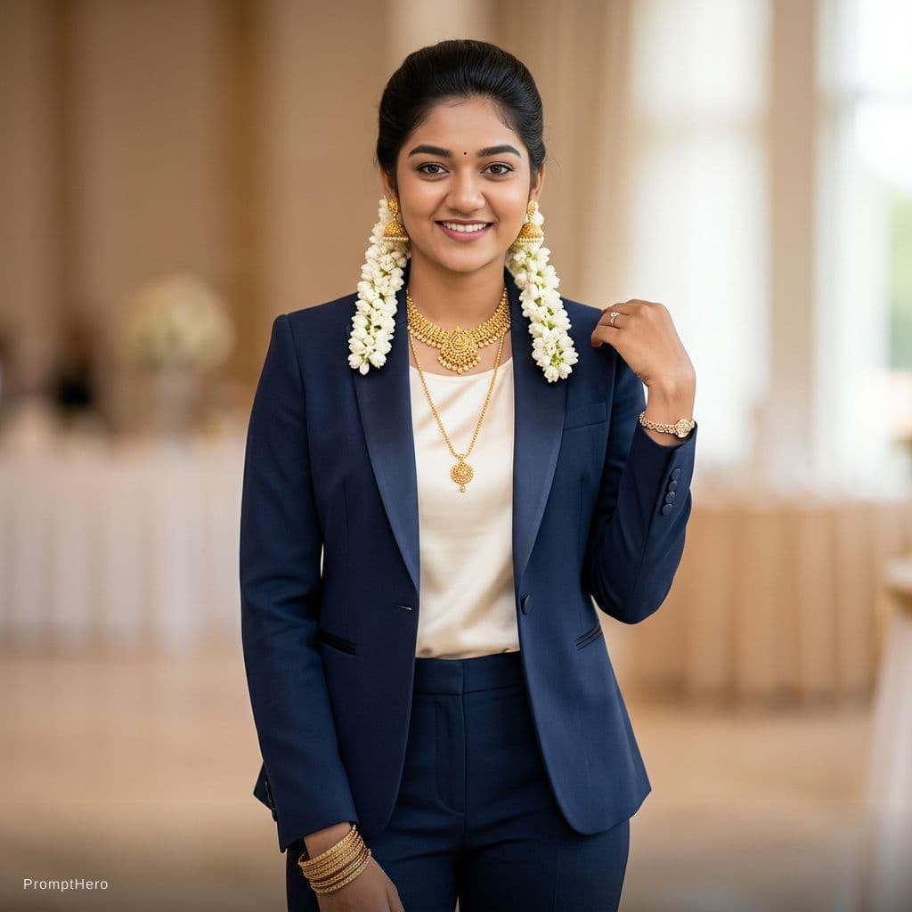 Hero prompt: Remove saree