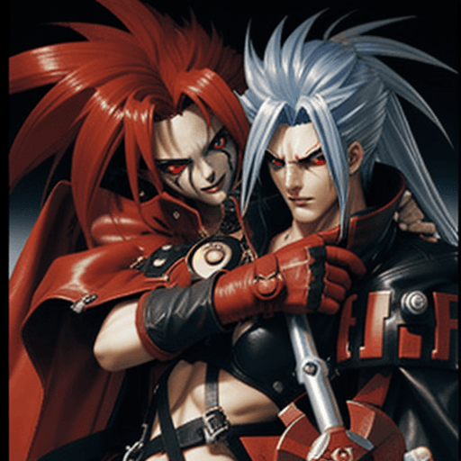 AI generated: sol badguy guilty gear