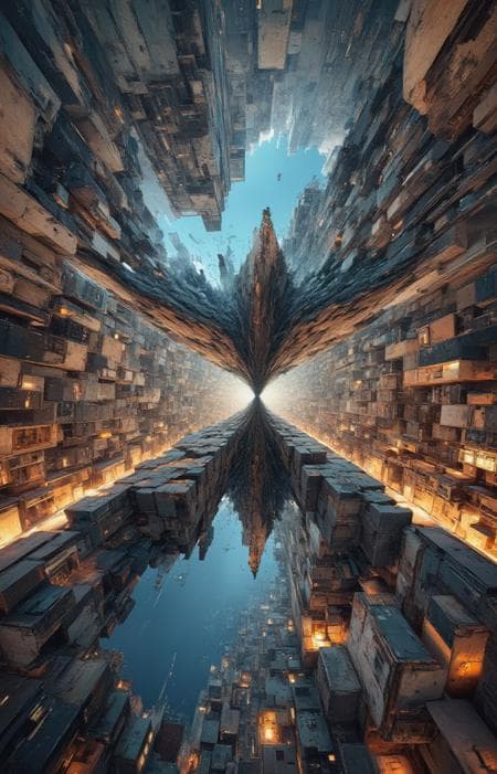 Flux.1 D / SDXL - Impossible Geometry - Image 4