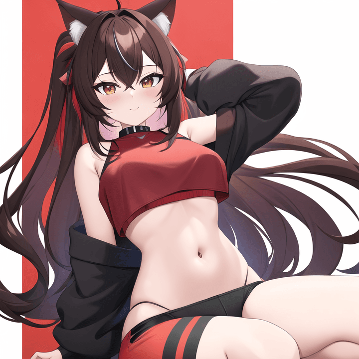 AI generated: Half body, modelshoot style, masterpiece, mdjrny-v4 style, waifu, 8k highly detailed, art by midjour...