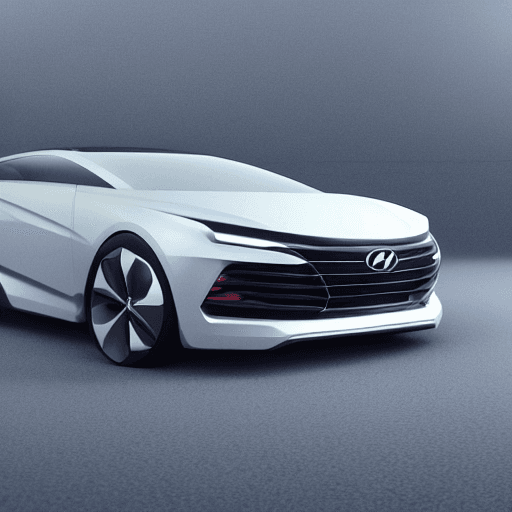 AI generated: Hyundai angular concept car, 3d render, unreal engine 5, octane render, 4k, low contrast, ray tracin...