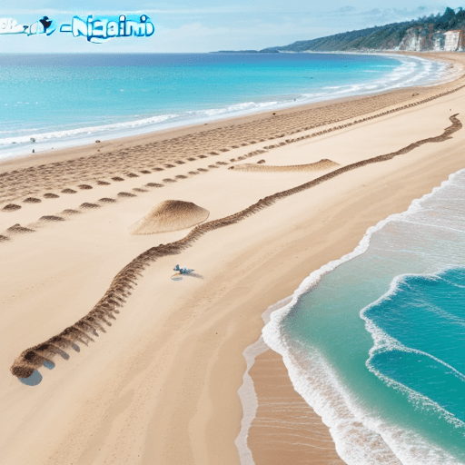 AI generated: biquini na praia