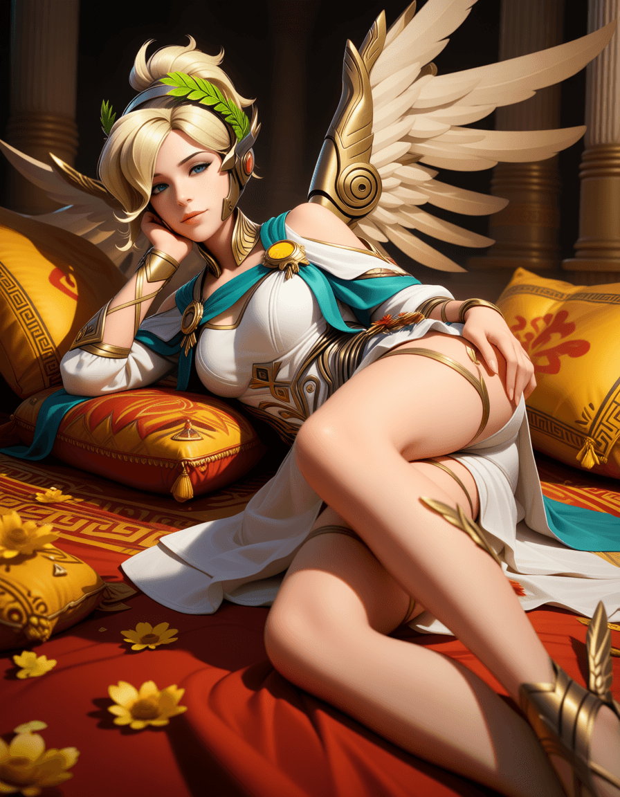 Winged Victory Mercy Skin (Anima, ILXL, Pony)