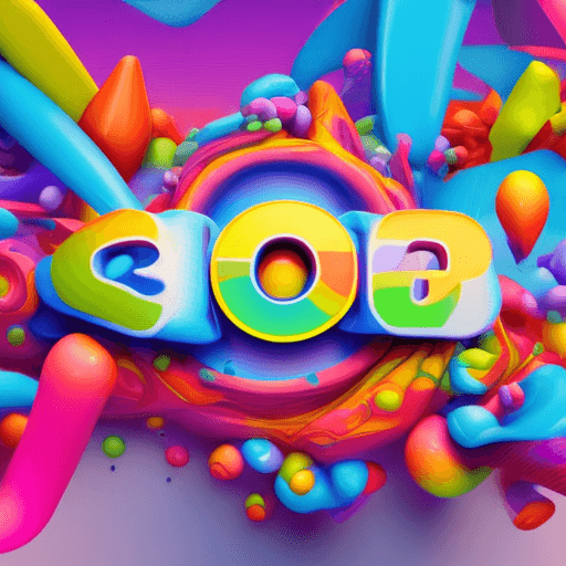 AI generated: 3D Illustration, dreaming, Turn dreams into reality, 3d modeling, with logo "sho3d", colourful