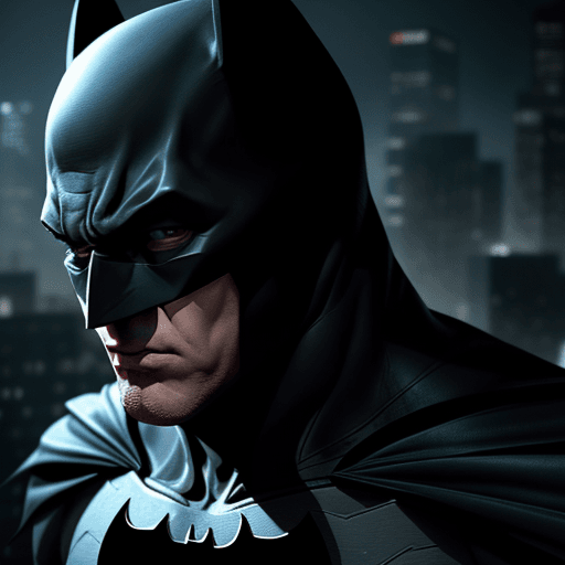 AI generated: Batman sceleton, 4k , ultra HD 