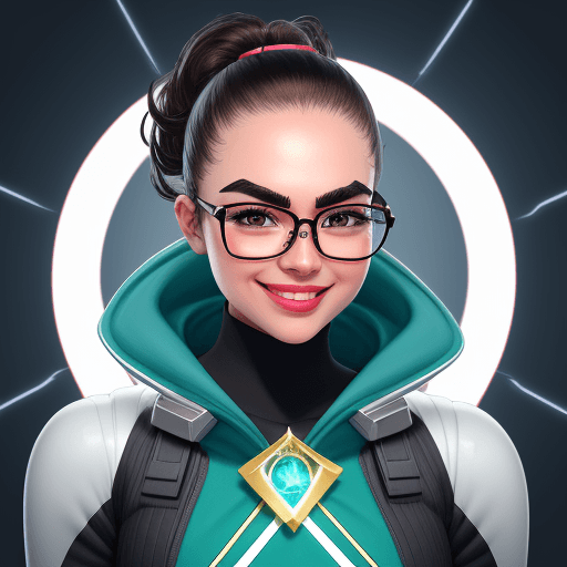 AI generated: 
logo of person wearing glasses with little beard, full lips, thick eyebrows, goofy eyes, thick buil...