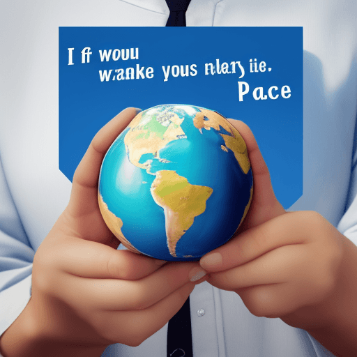AI generated:  If you want to make the world a better place, take a look at yourself, and make a change. 