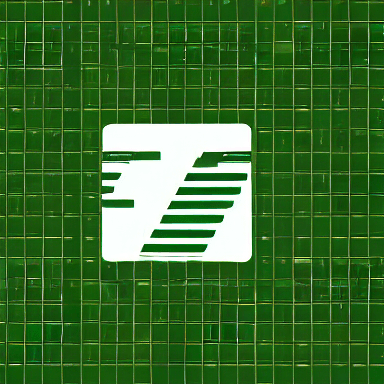 AI generated: a minimalist logomark with sap green color, off white background, and a symbol of a tree, leaf, or g...