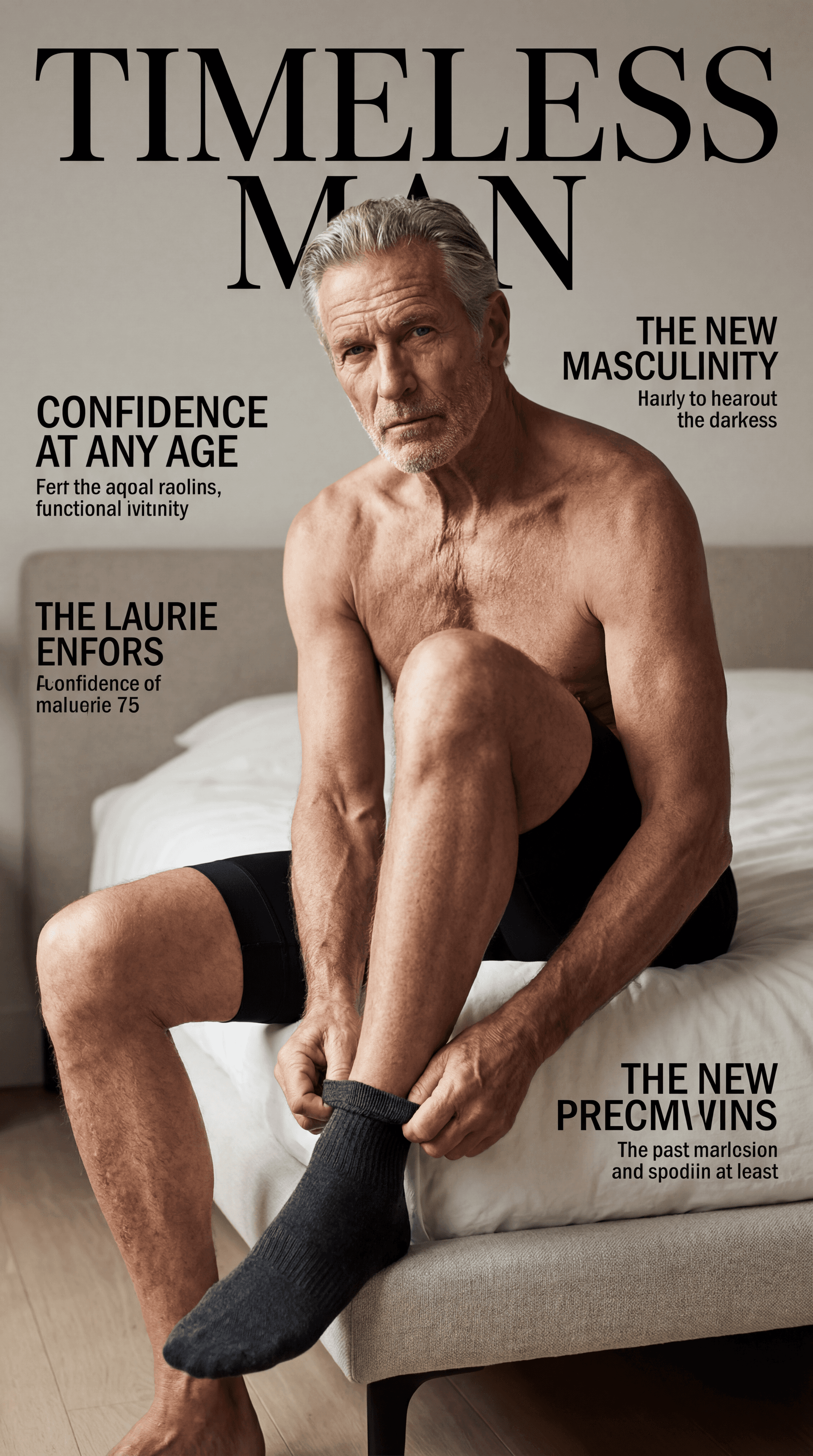 AI generated: FASHION MAGAZINE COVER. NOT CGI. NOT LIFESTYLE.
Ultra-realistic high-end editorial photography with ...