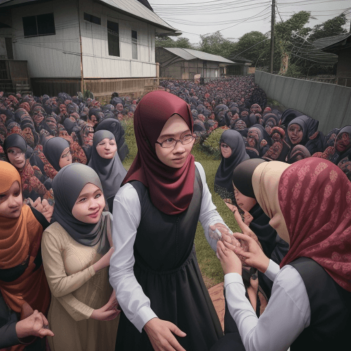 AI generated: Fotografi suatu ledakan dengan pencahayaan yang terang bisa menjadi momen yang dramatis dan menarik ...