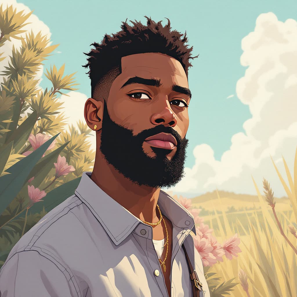 AI generated: Character Design Prompt for "Dandadan"
Character Type: Original Character
Ethnicity: African-America...