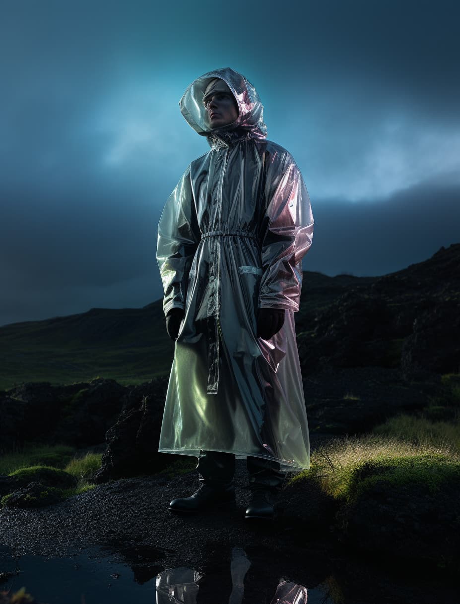 AI generated: an ultra high definition professional high fashion portrait studio full length photograph of a male ...