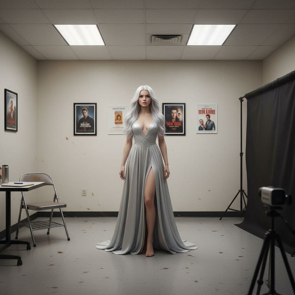 AI generated: in the casting room 