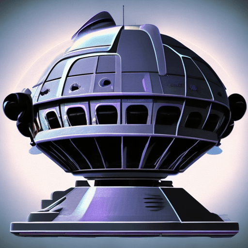 AI generated:  alien spaceship, retro style, 3d graphics, 