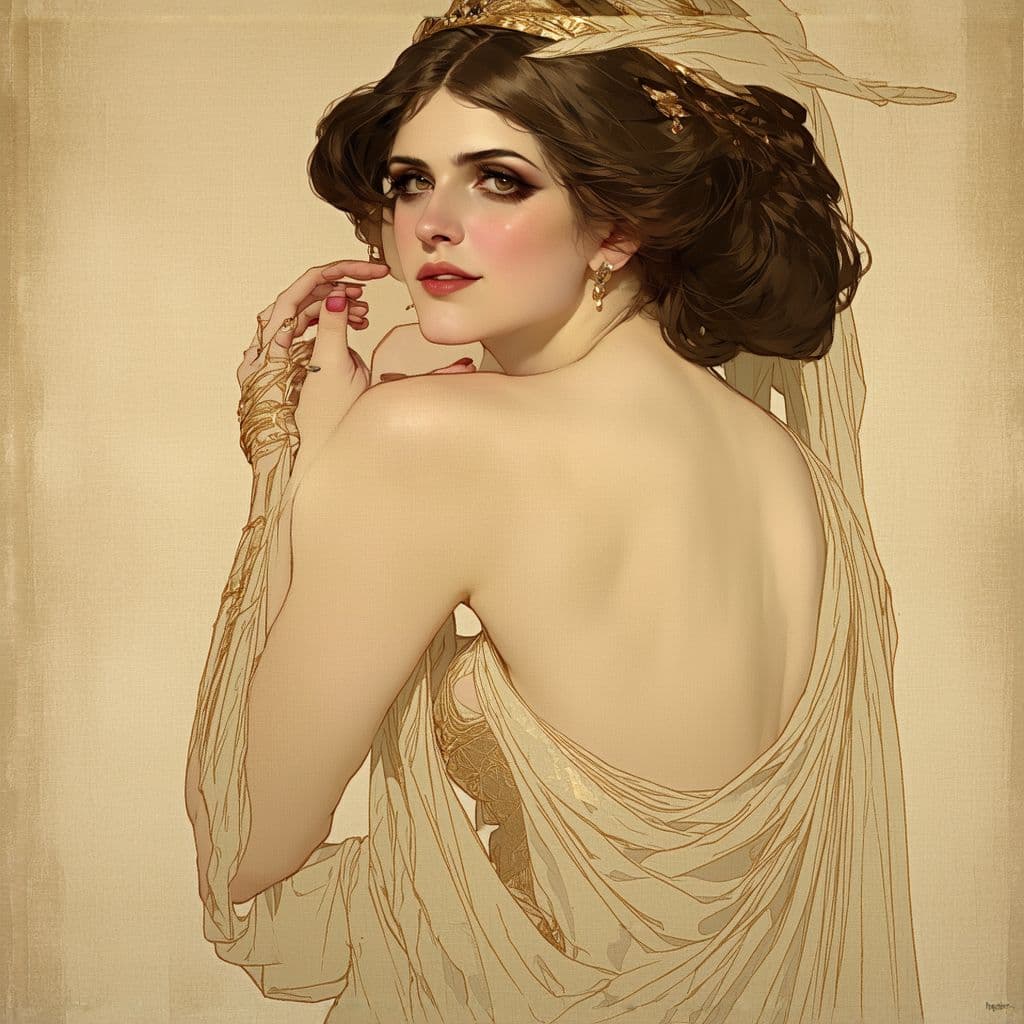 AI generated: ((Art Deco)), 1920s style, roaring twenties era, richly detailed large portrait inspired by the tech...