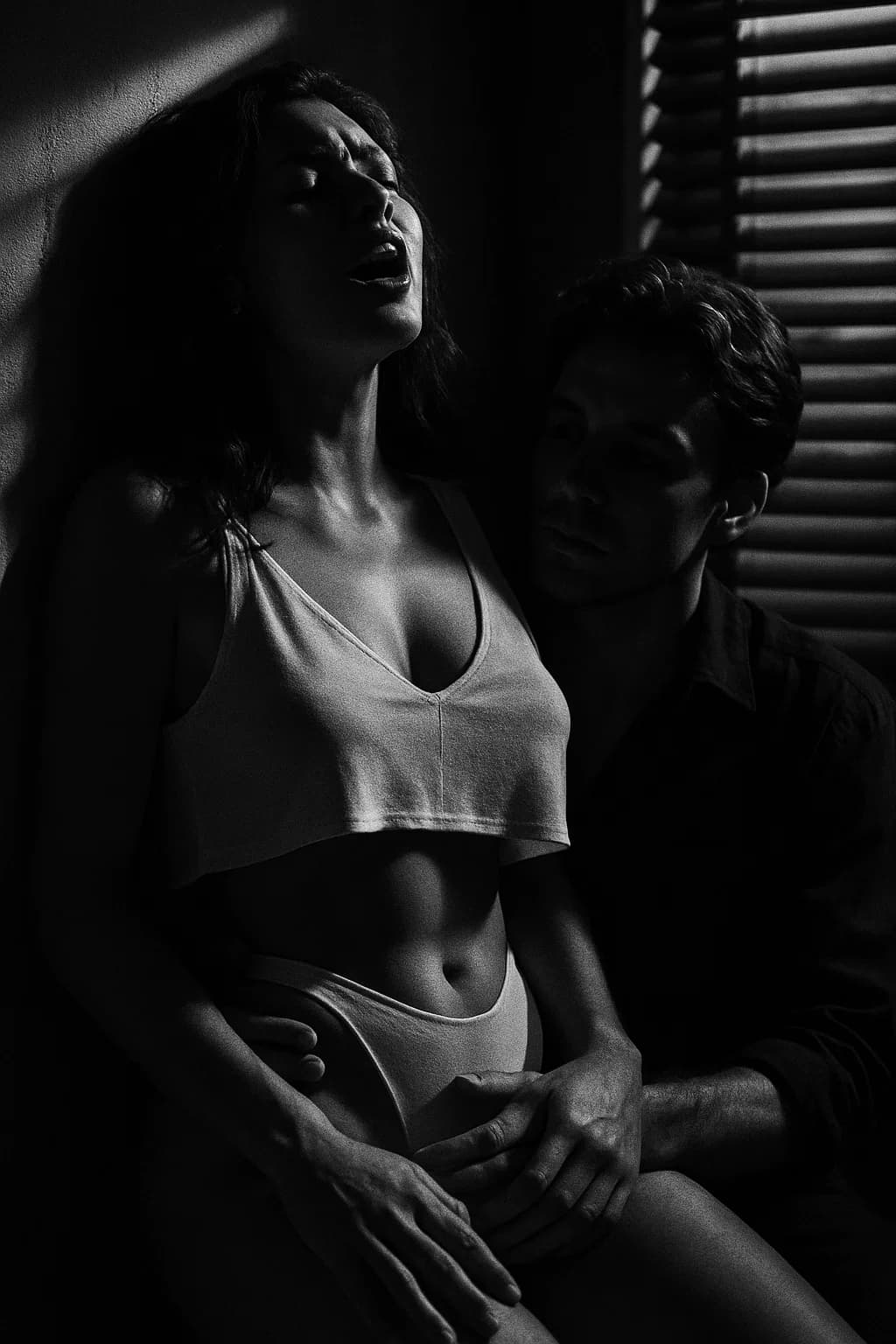 AI generated: Cover for an Italo-Romantic-Soft-Pop Song from 2010. Duet. Hyperrealistic (no text) . deep cleavage....