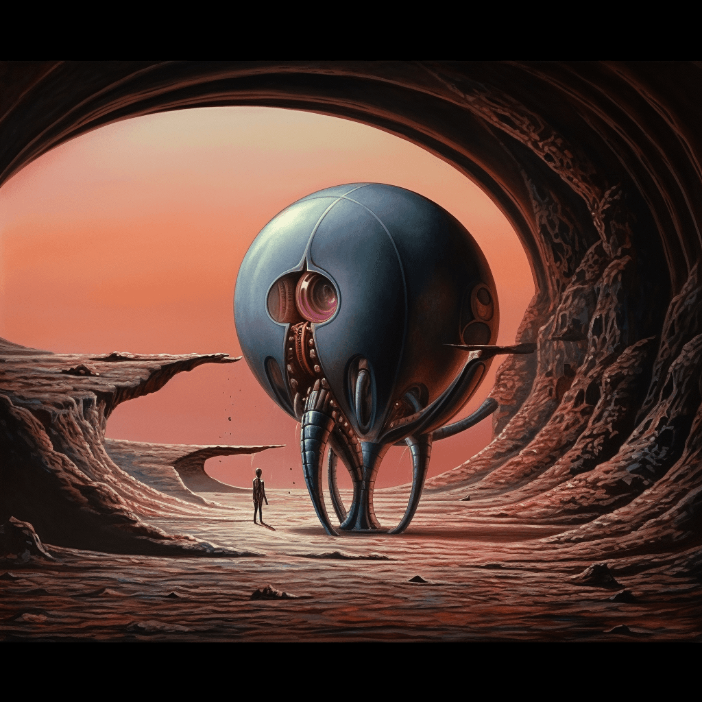 AI generated: fantastic planet, sci fi --c 100