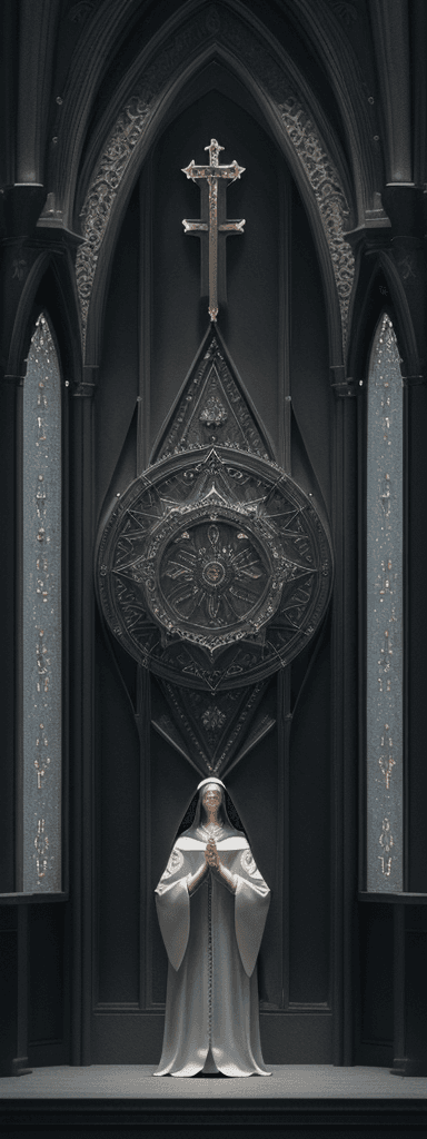 AI generated: ray,asymmetrica composition,holy embleml,luxury,3D rendering,holy,god,pure,vintage ,mysterious manif...