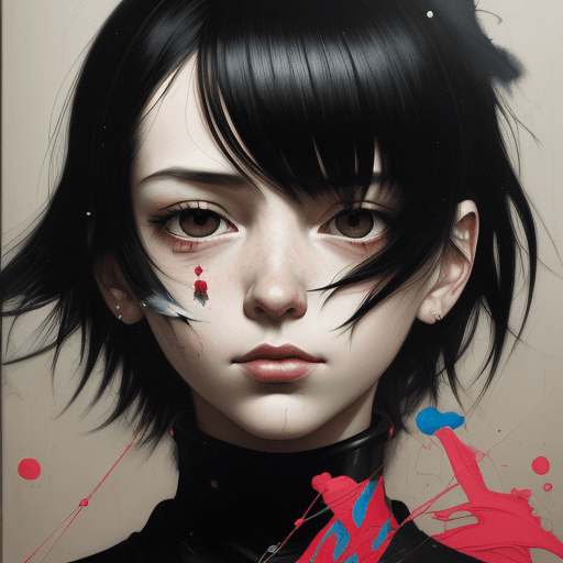 AI generated: the original artist painting for the lxf book, in the style of suehiro maruo, monochrome portraits, ...