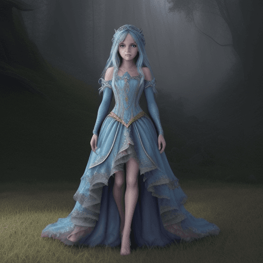 AI generated: Epic  magical  scene in a fantasy Landscape,Insane detailed different full body image ,in different ...