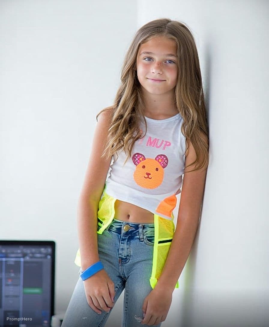 AI generated: teen on home