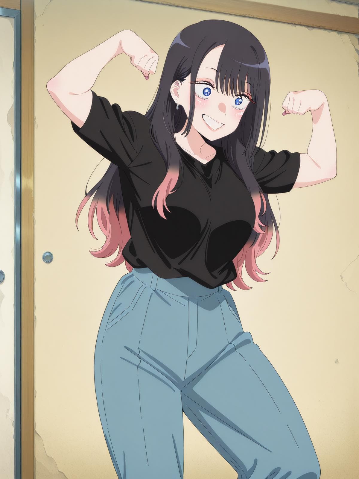 Double Biceps Pose - Poses