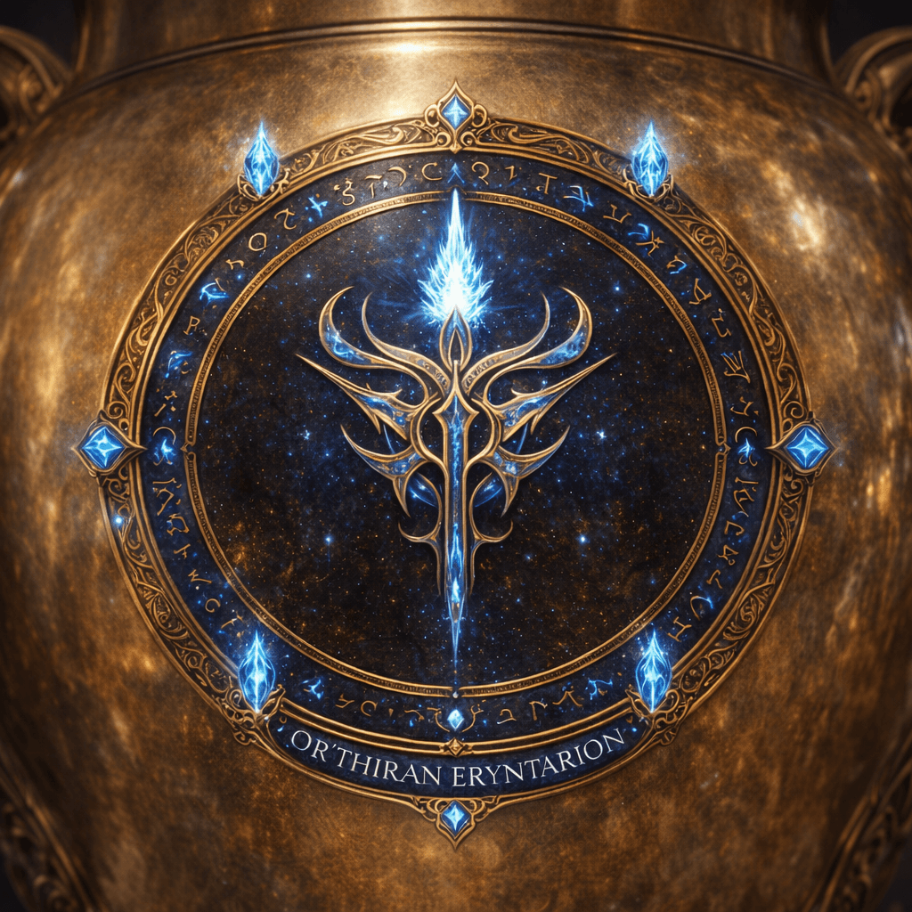 AI generated: The Reference image is a Sigil

Create a simular Vessel Marking & Sigils Marking for the Or’thiran E...