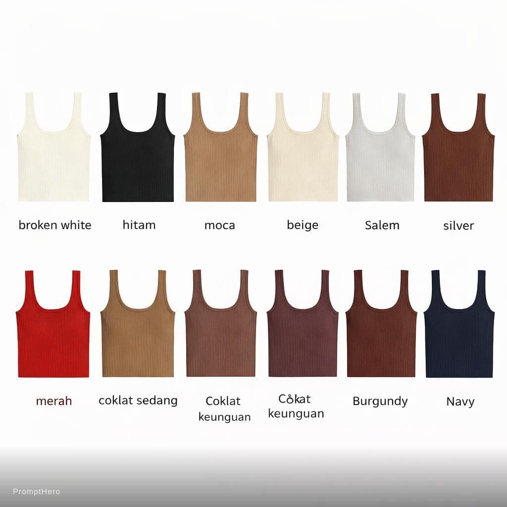 AI generated: ini sesuai tapi warna silver dan mahogany belum ada. dan coba ubah warna maroon nya lebih ke merah g...