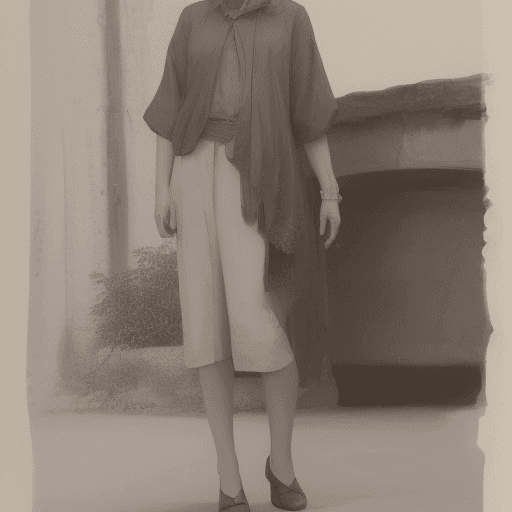 AI generated: Woman, showing full body