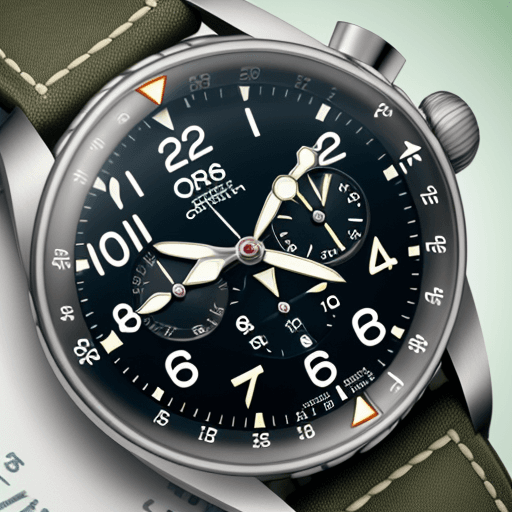 AI generated: an oris propilot gmt watch
