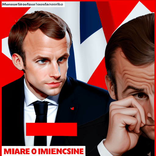 AI generated: macron qui danse avec poutine
