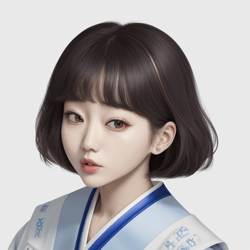 AI generated: 패러글라이딩 걸