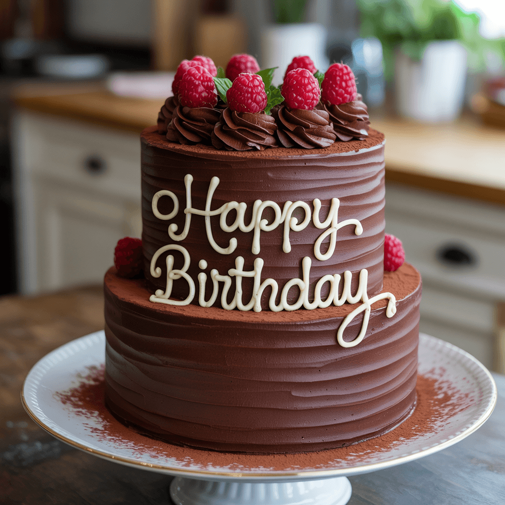 AI generated: chocolat cake