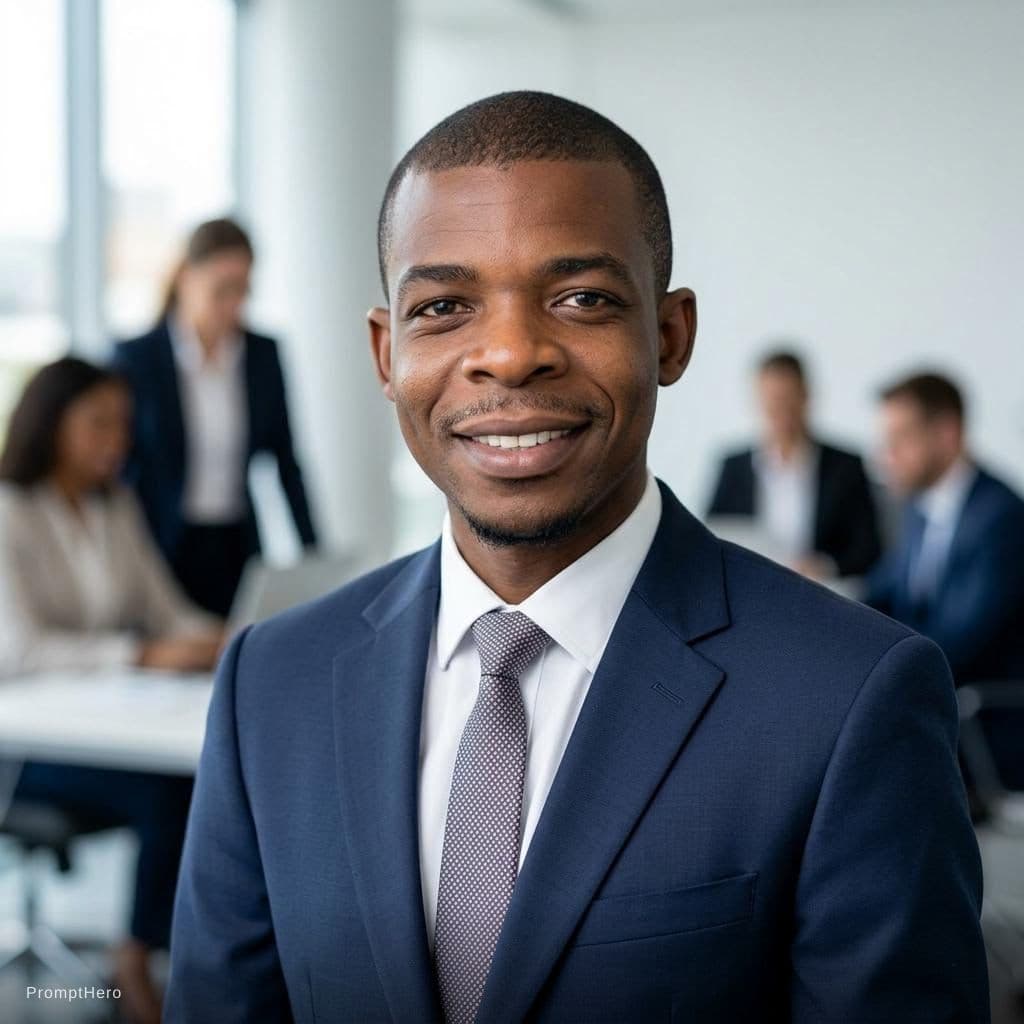 AI generated: Create a professional portrait profile picture for your LinkedIn profile tailored for job opportunit...