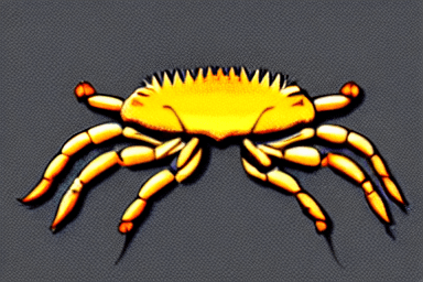 AI generated: mysterious crab
