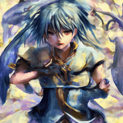 AI generated: aqua \(kingdom hearts\)