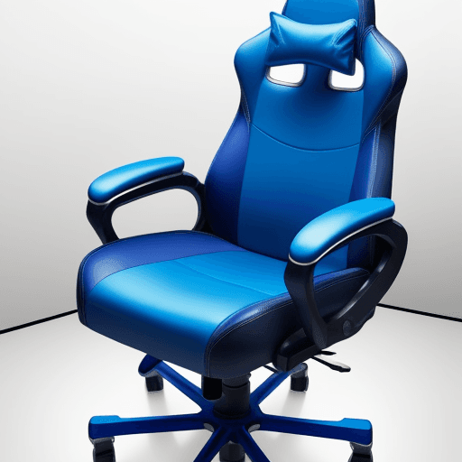 AI generated: change chair color to blue
